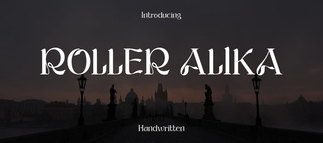 ROLLER ALIKA Font Family