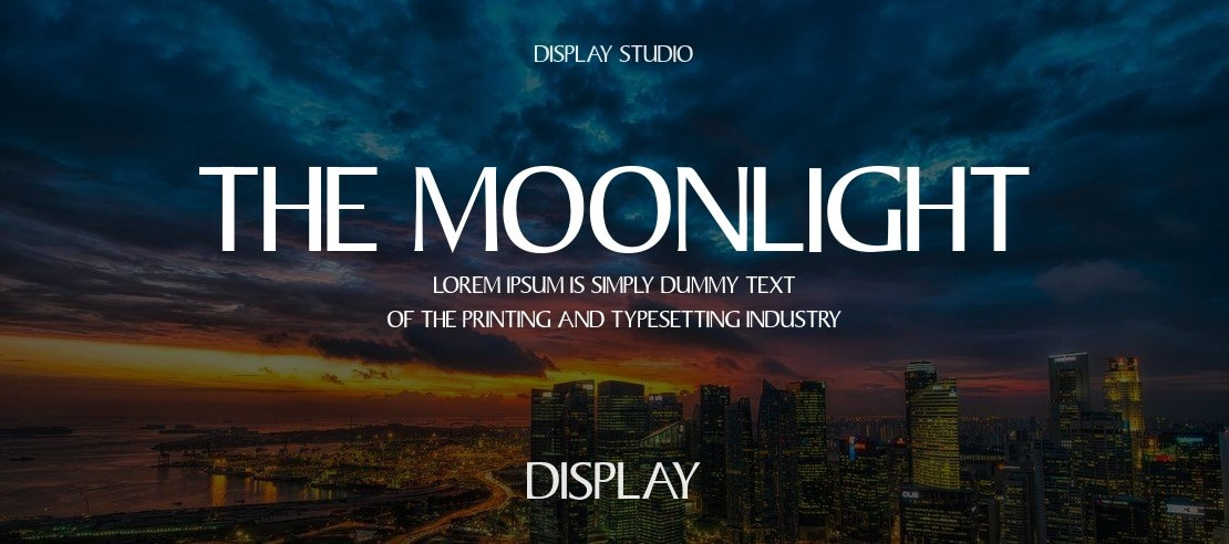 The Moonlight Font