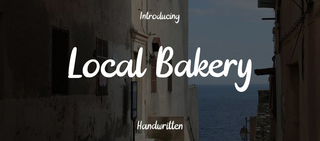 Local Bakery Font