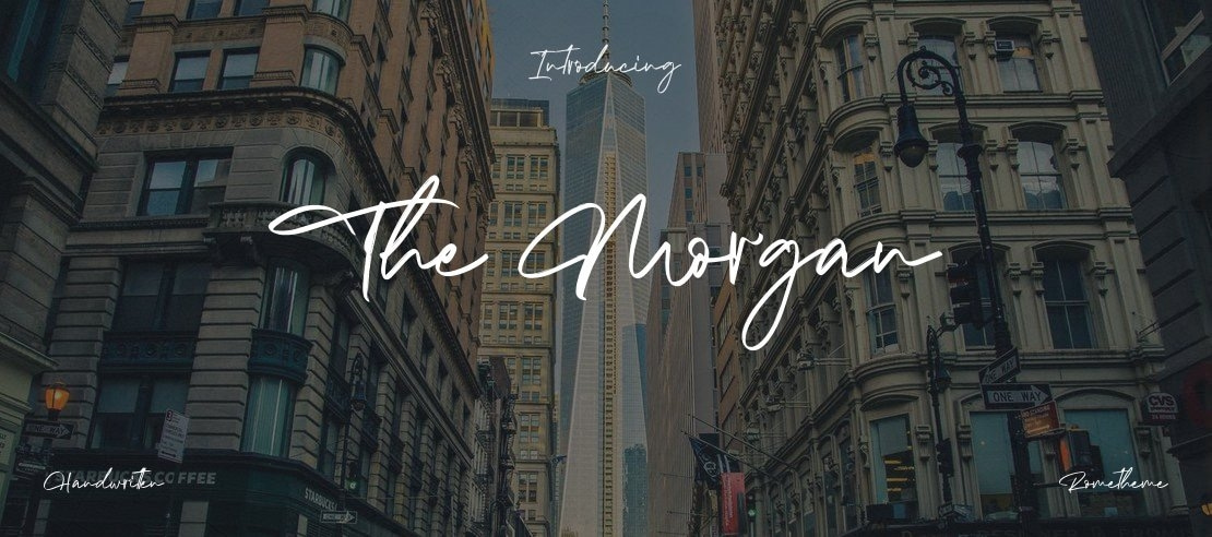 The Morgan Font