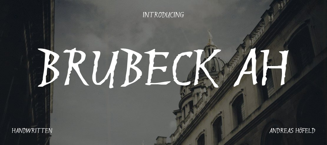 Brubeck AH Font