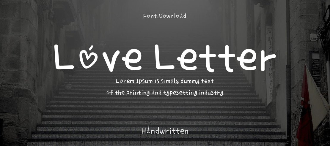 Love Letter Font