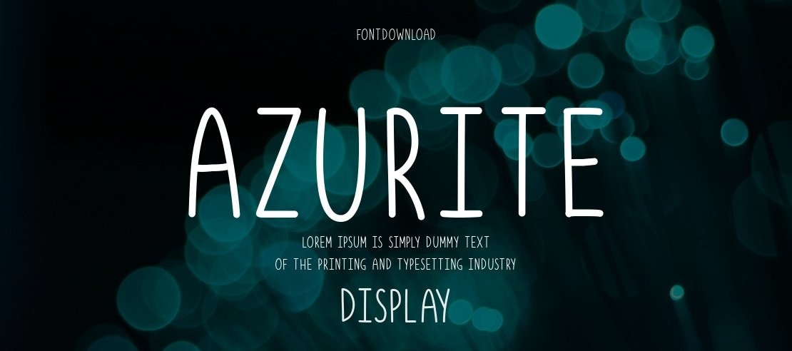 Azurite Font