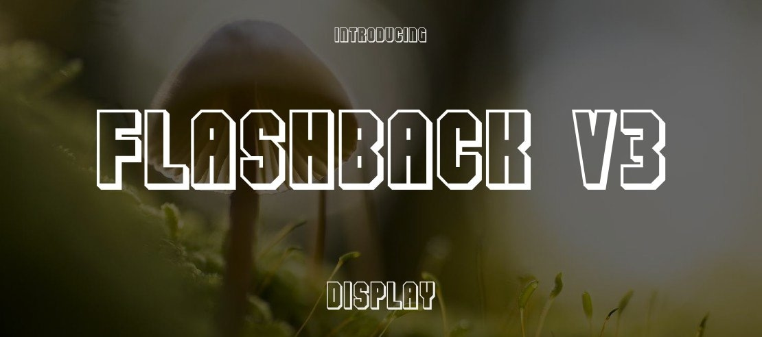 Flashback V3 Font