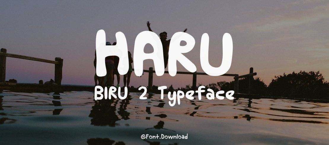 HARU BIRU 2 Font