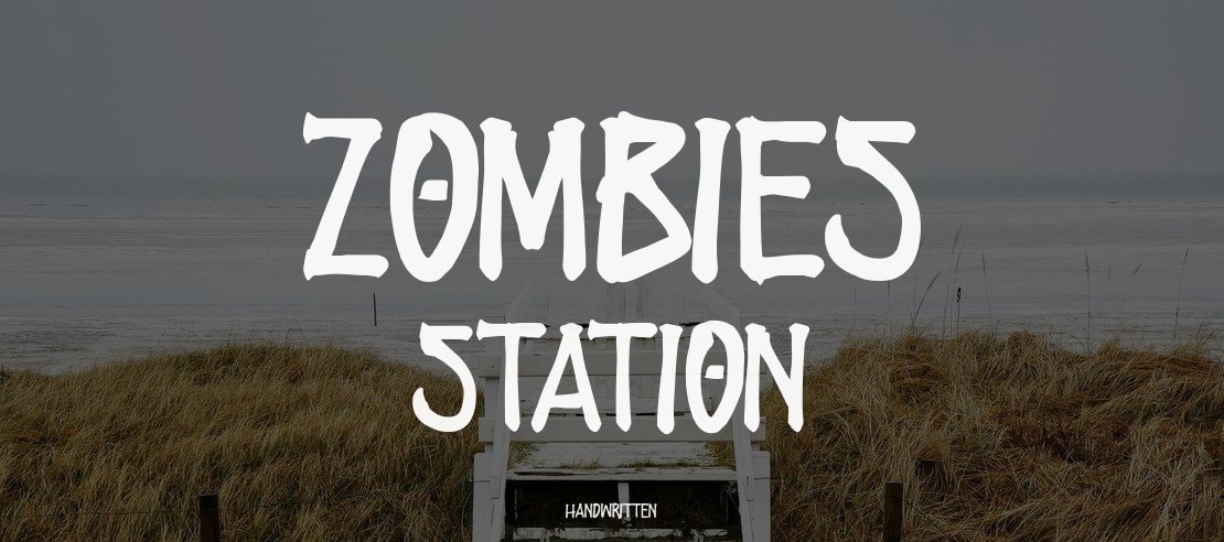 ZOMBIES STATION Font