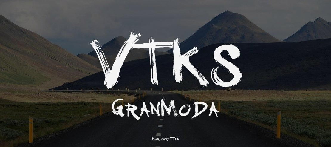 Vtks GranModa Font