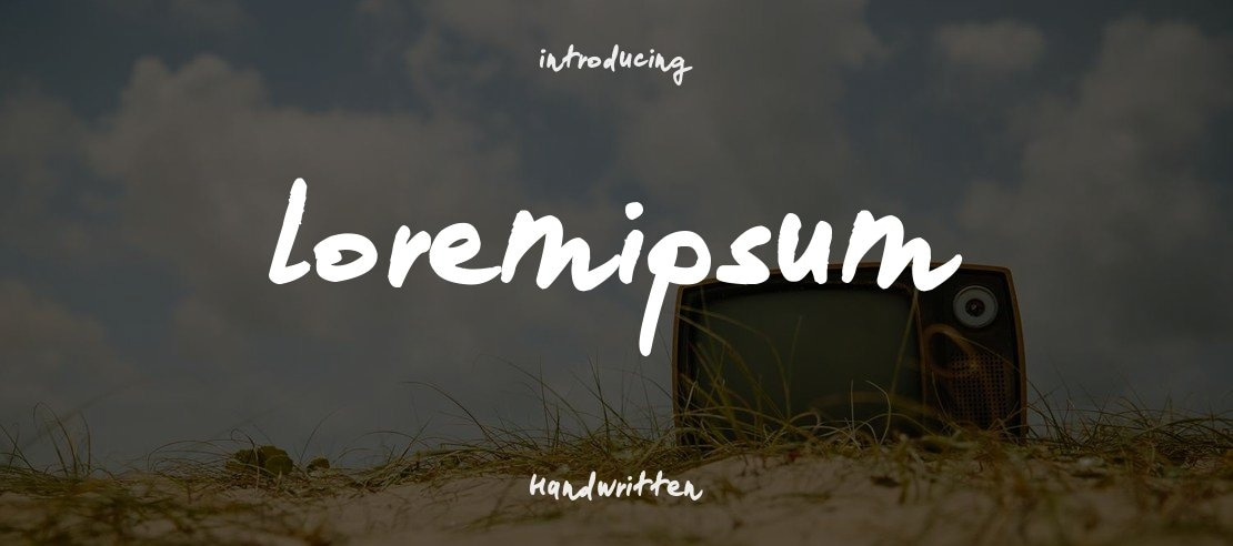 loremipsum Font