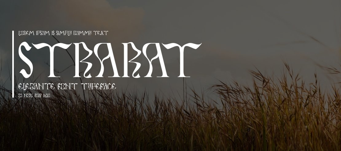 Strarat Elegante Font