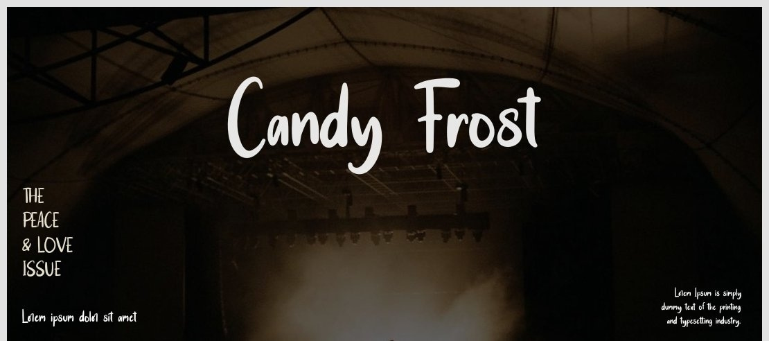 Candy Frost Font