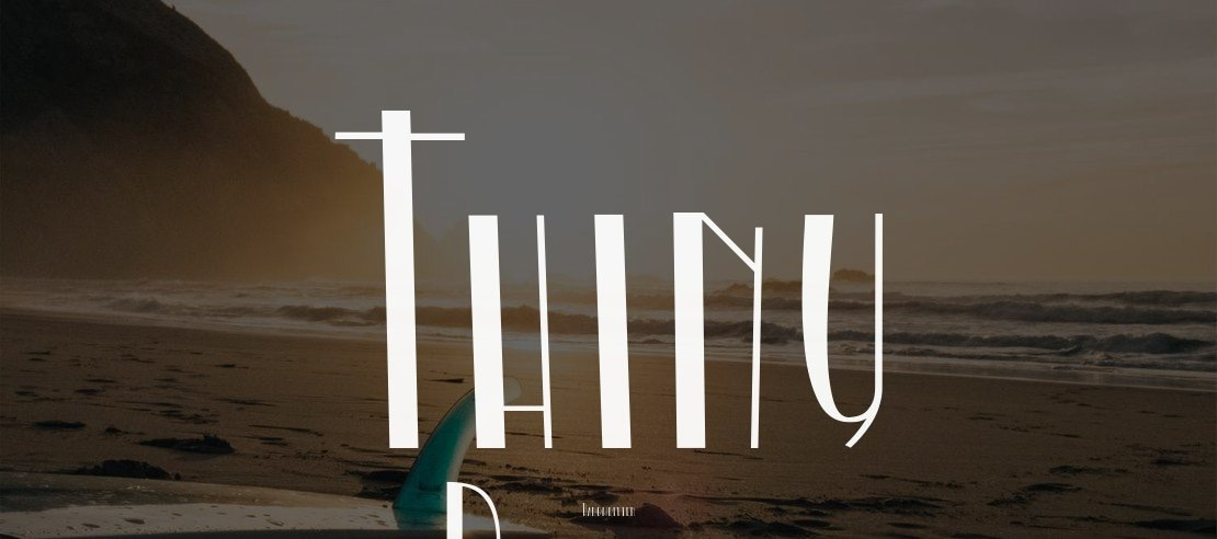 Thiny Bunny Font