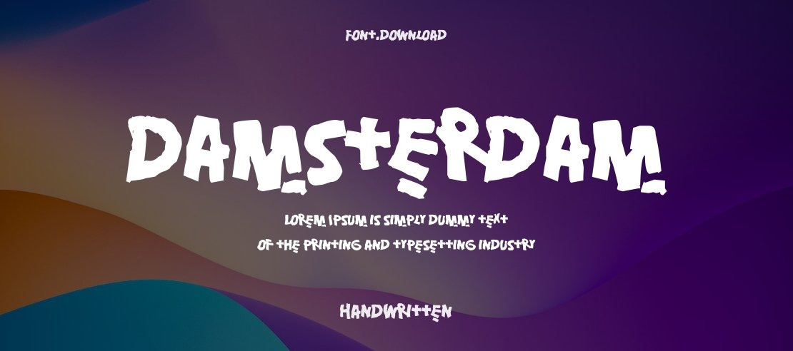 Damsterdam Font