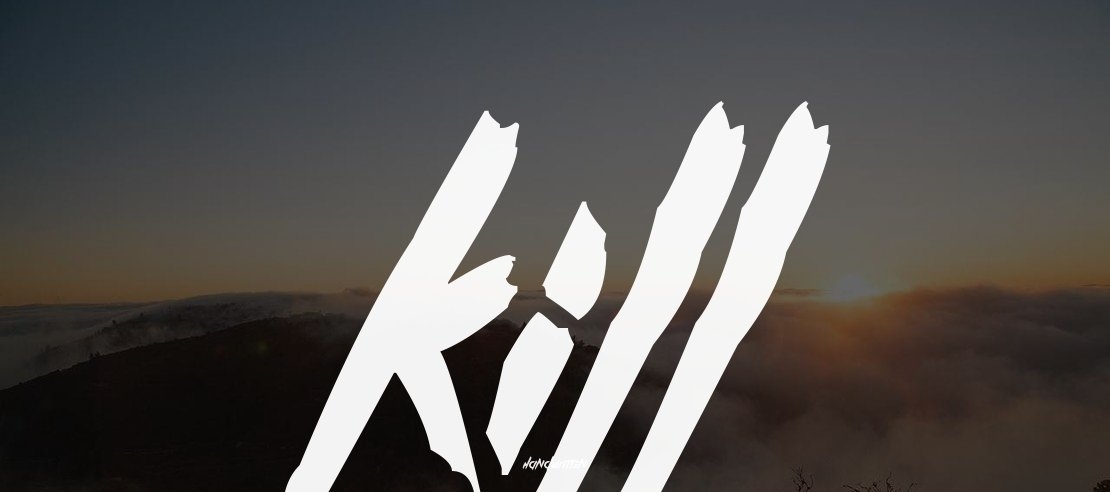 Kill The Noise Font