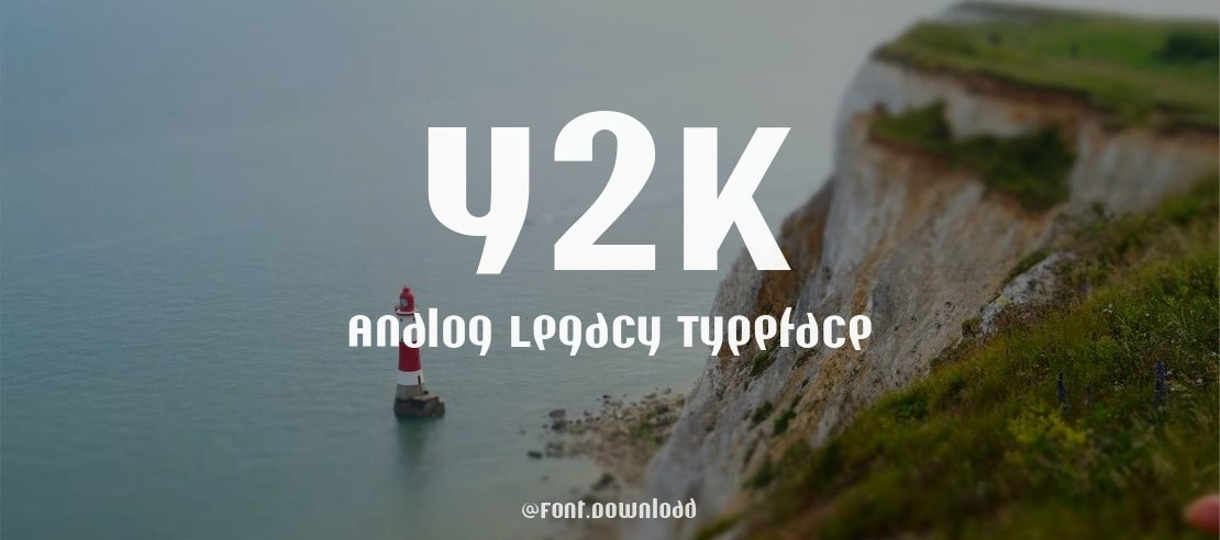 Y2K Analog Legacy Font Family