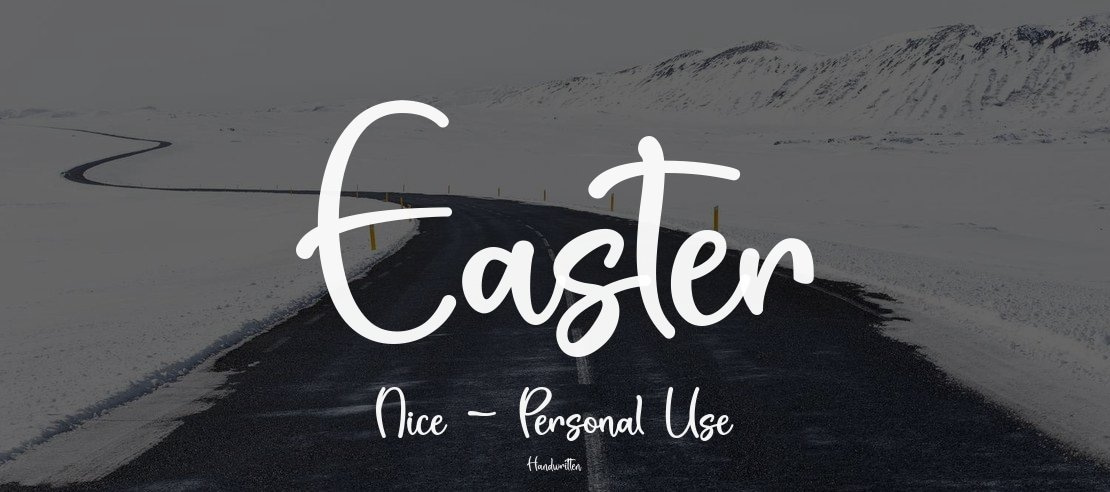 Easter Nice - Personal Use Font
