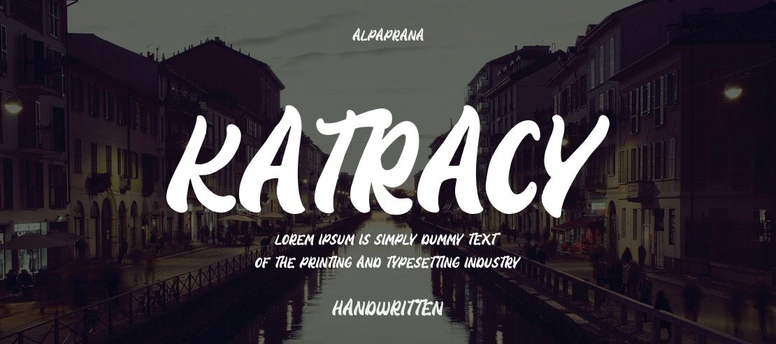 Katracy Font