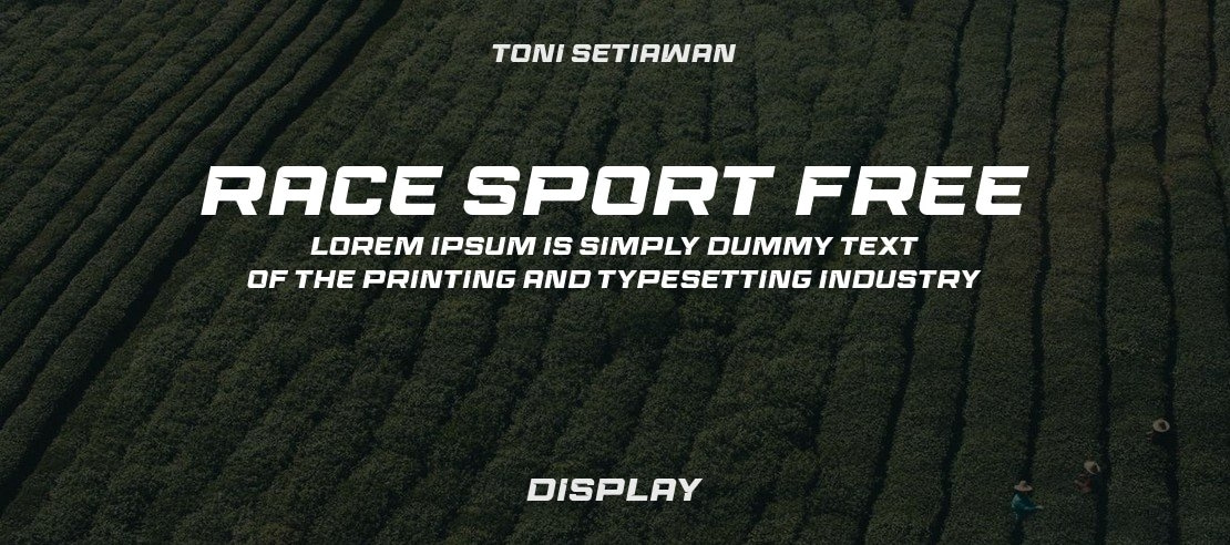 Race Sport Free Font