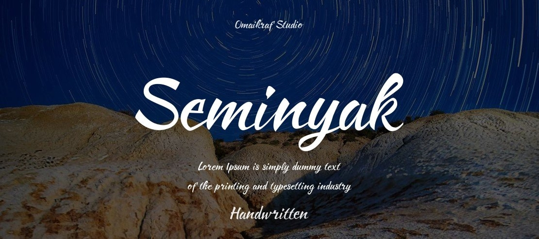 Seminyak Font