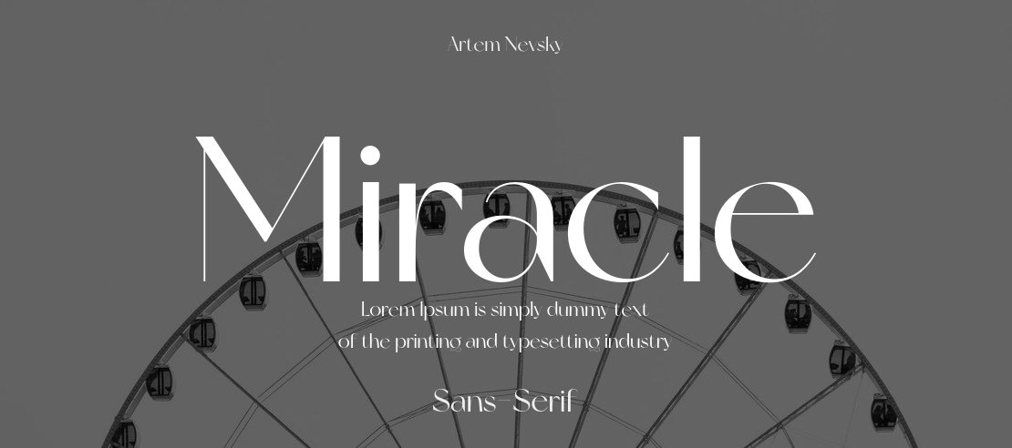 Miracle Font