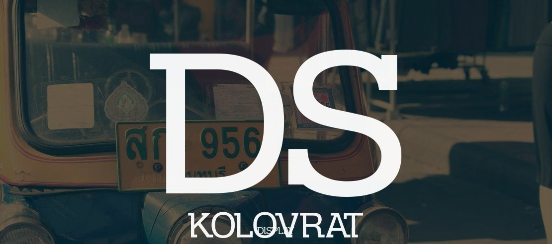 DS Kolovrat Font