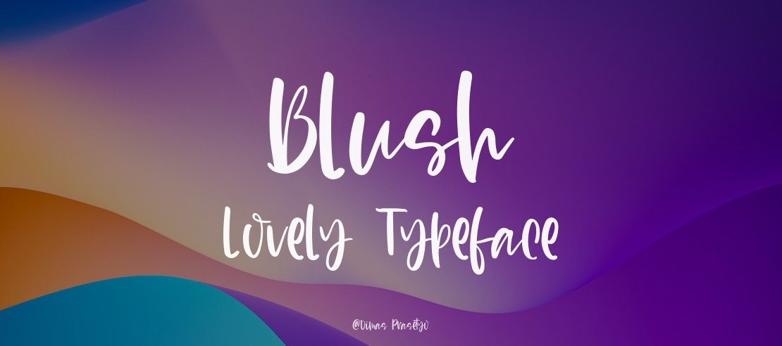 Blush Lovely Font