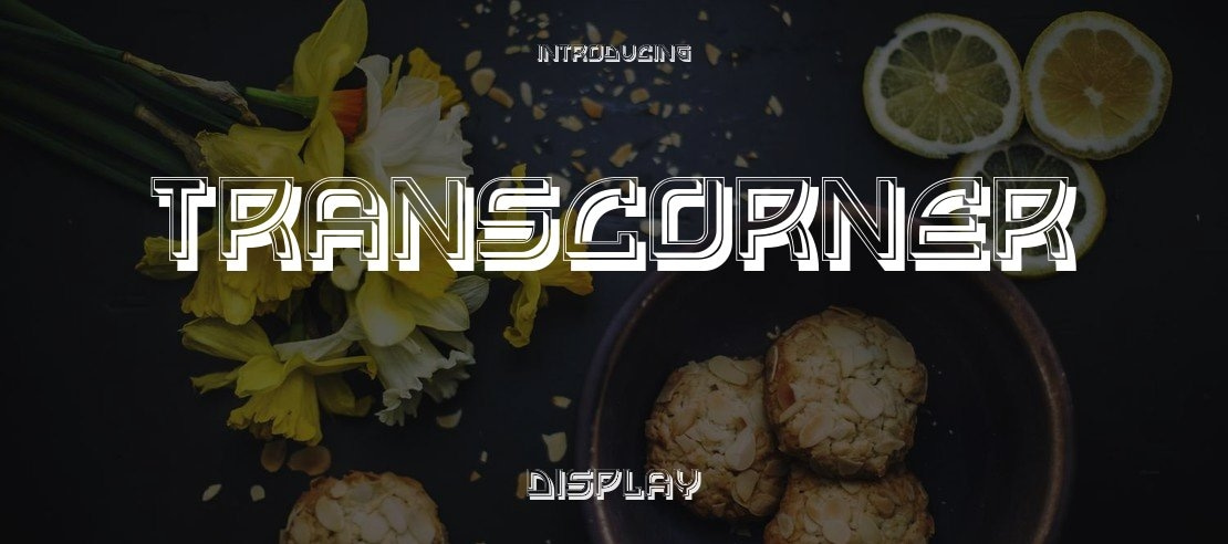 Transcorner Font