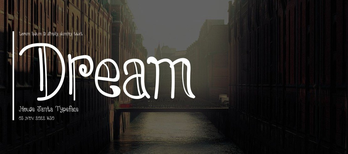 Dream House Santa Font