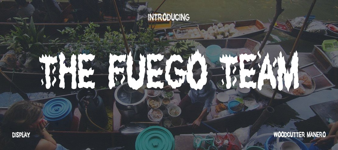 The Fuego Team Font