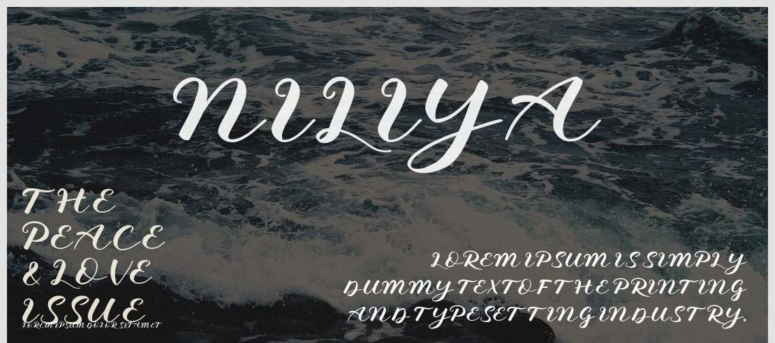 Niliya Font