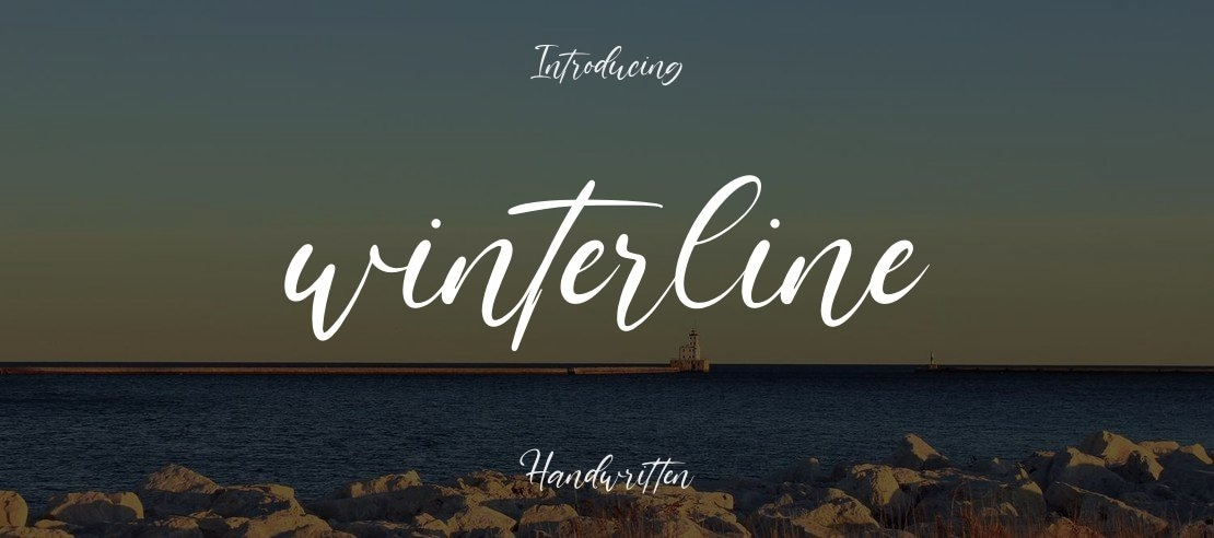 winterline Font