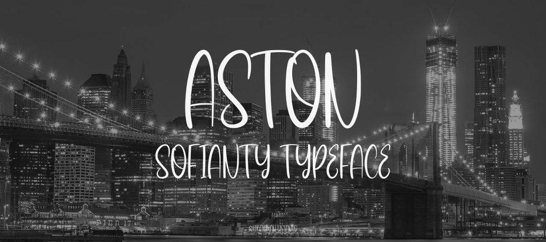 Aston Sofianty Font