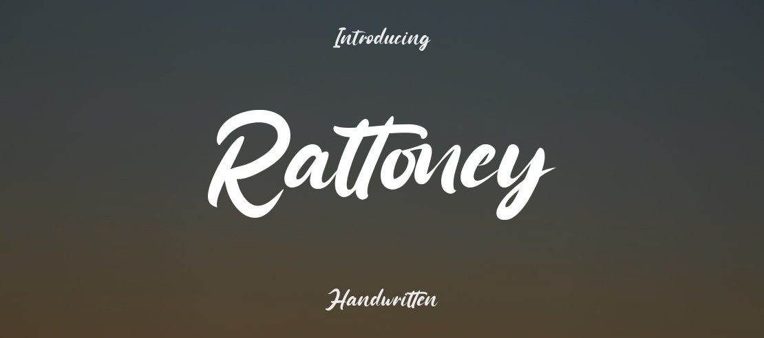 Rattoney Font