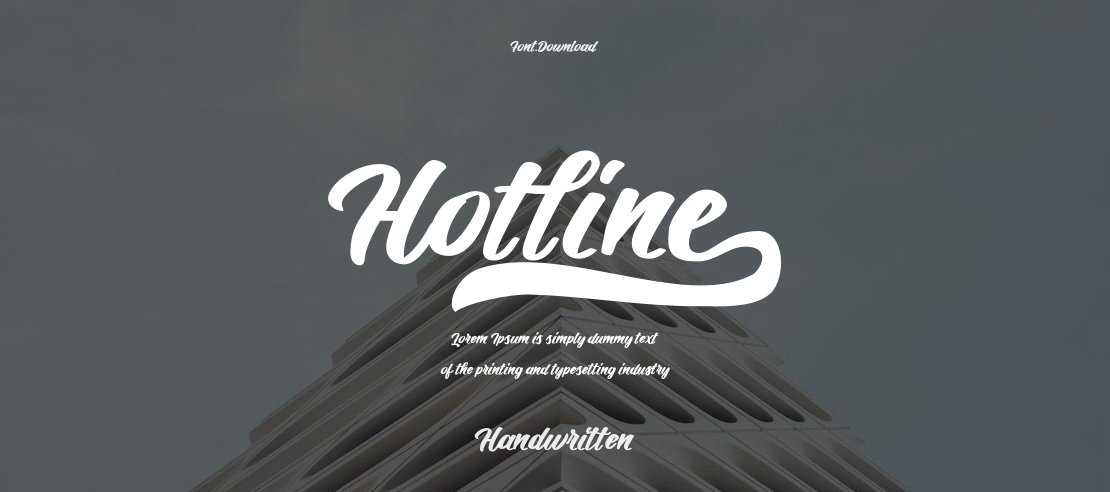 Hotline Font