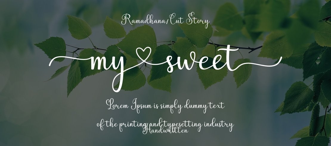 mysweet Font