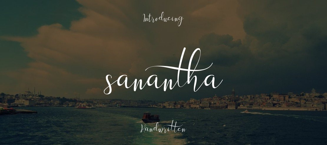 sanantha Font Family