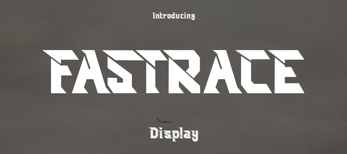 FASTRACE Font