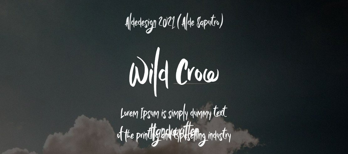 Wild Crow Font Family