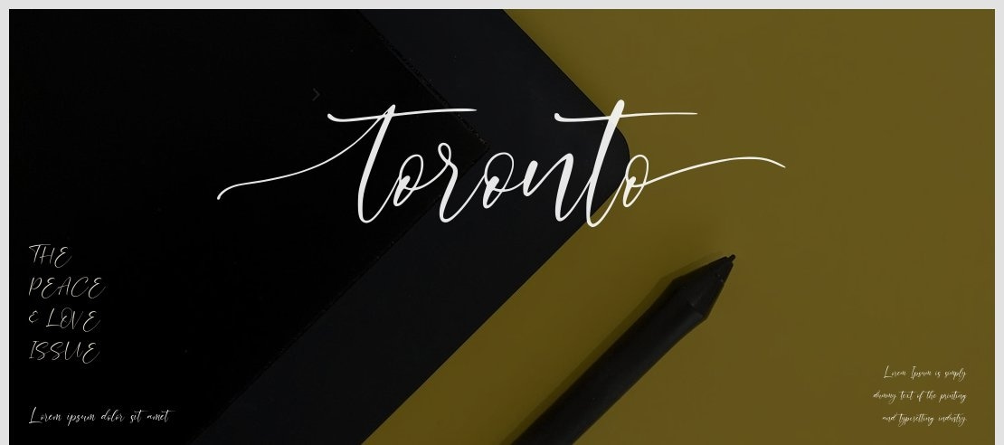 toronto Font