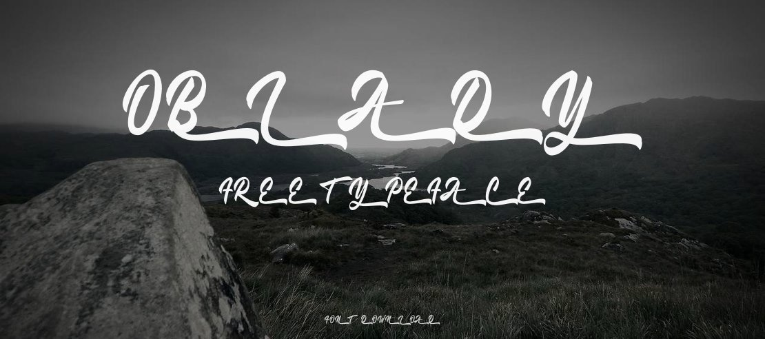 Oblady FREE Font