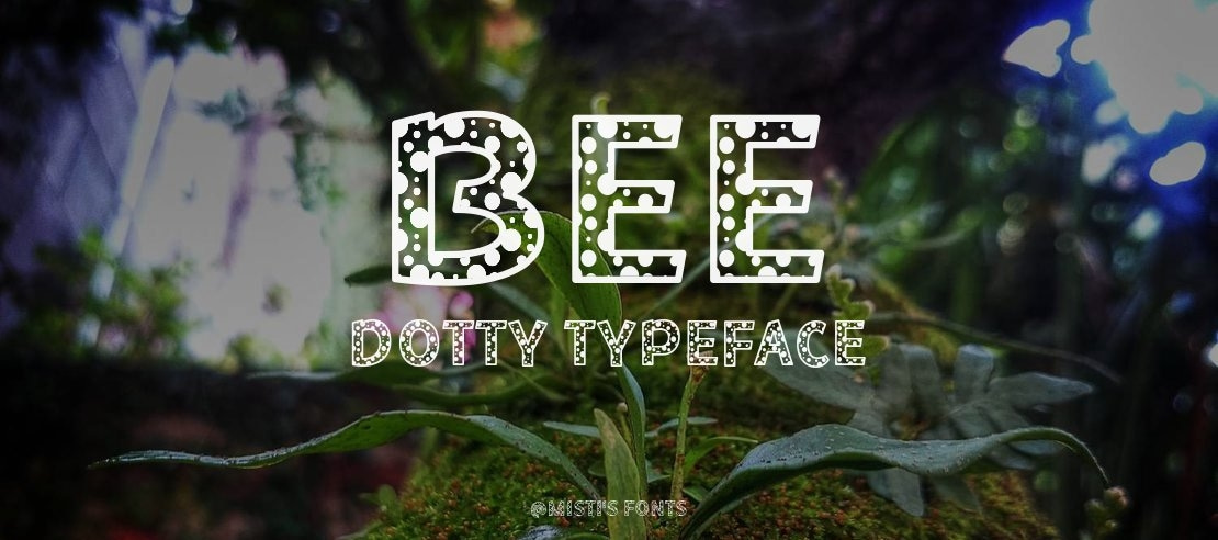 Bee Dotty Font