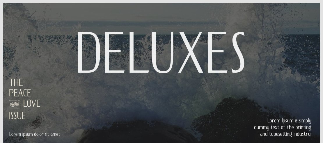 DELUXES Font