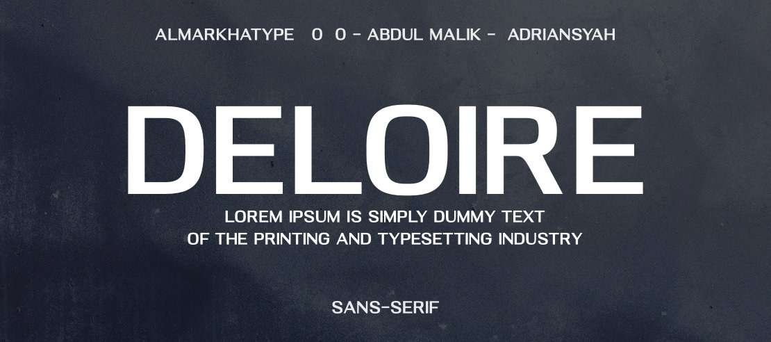 Deloire Font