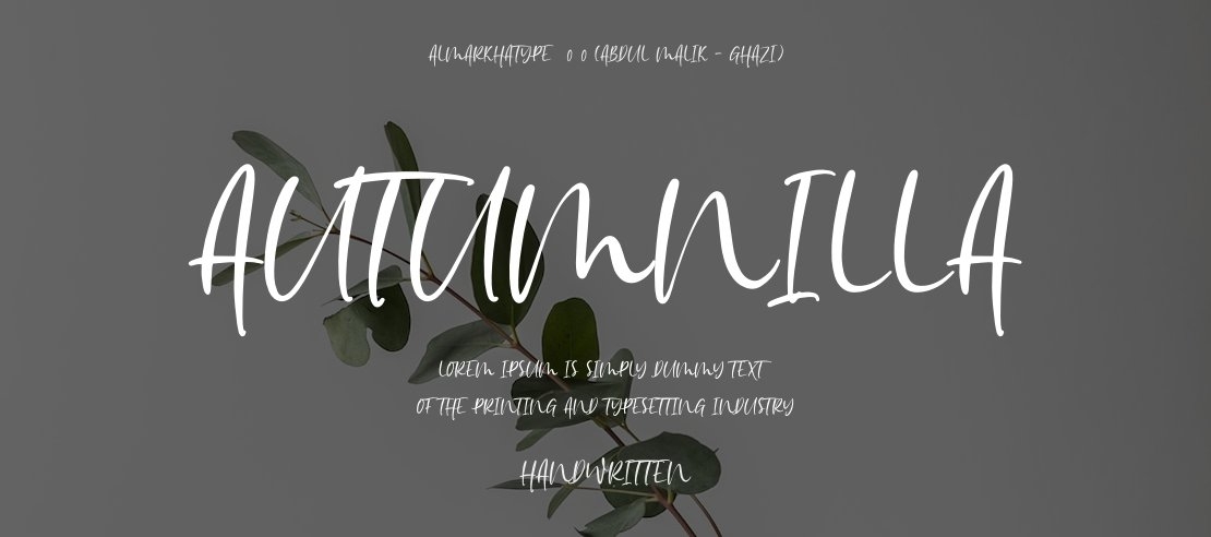 Autumnilla Font