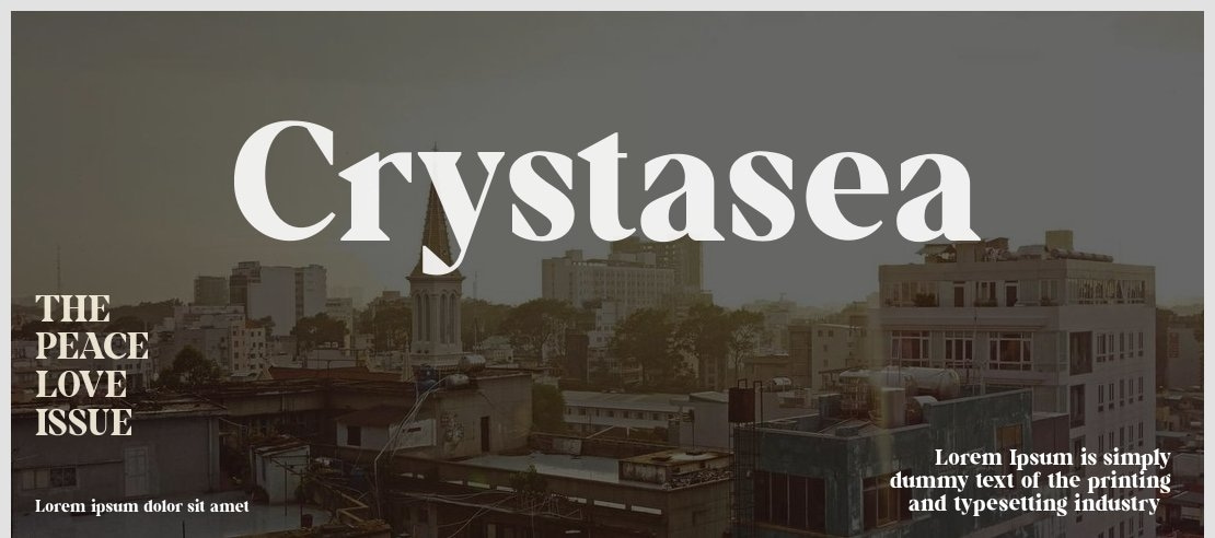 Crystasea Font