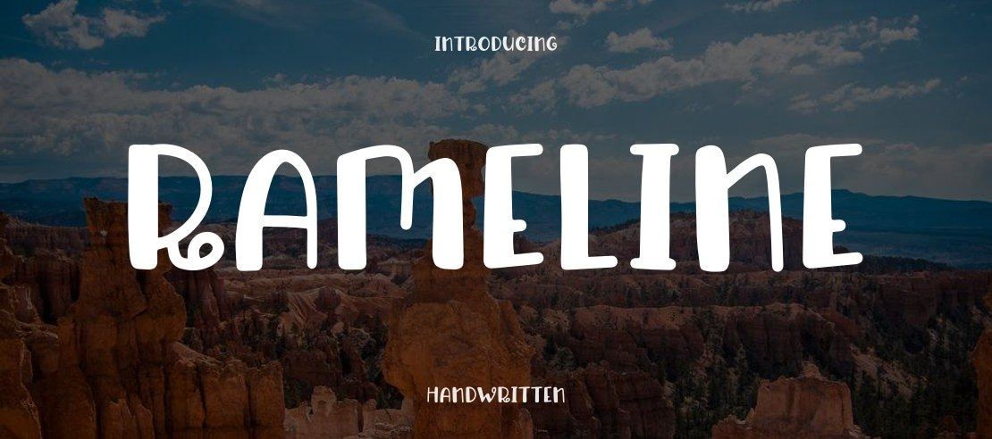 Rameline Font