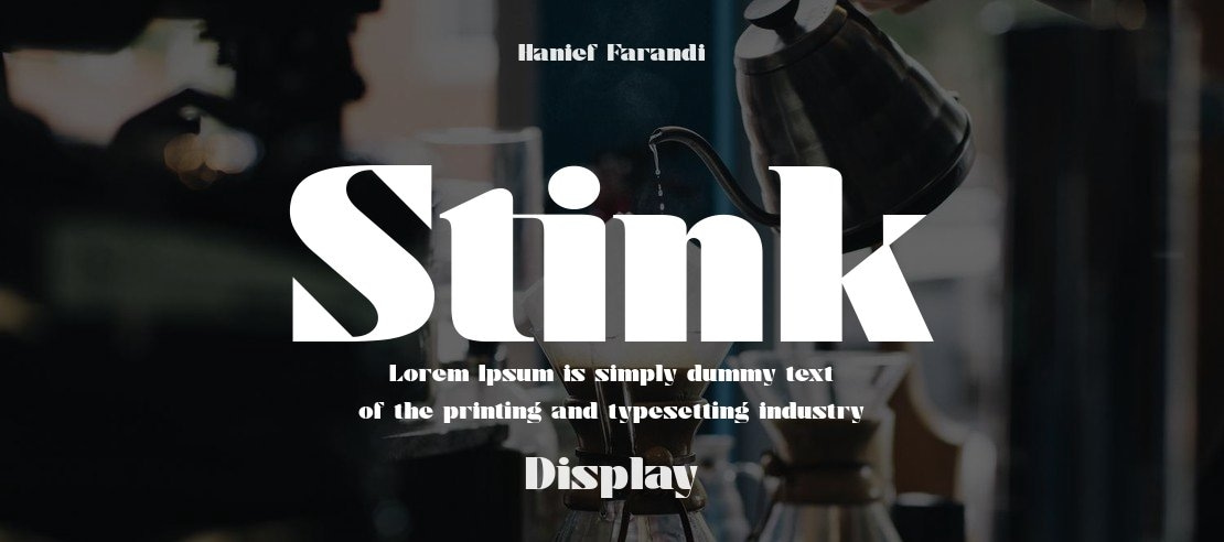 Stink Font