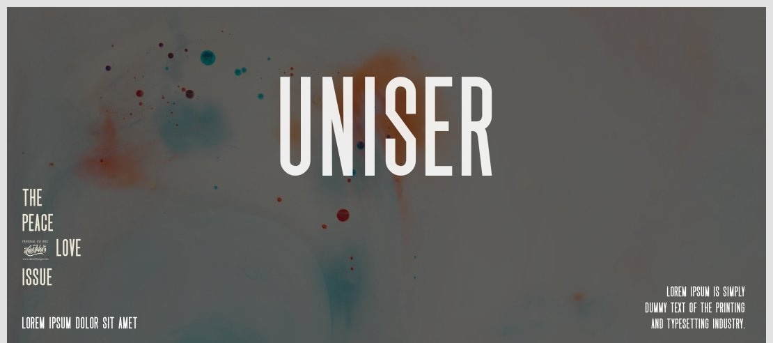 Uniser Font