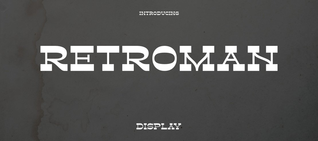 Retroman Font