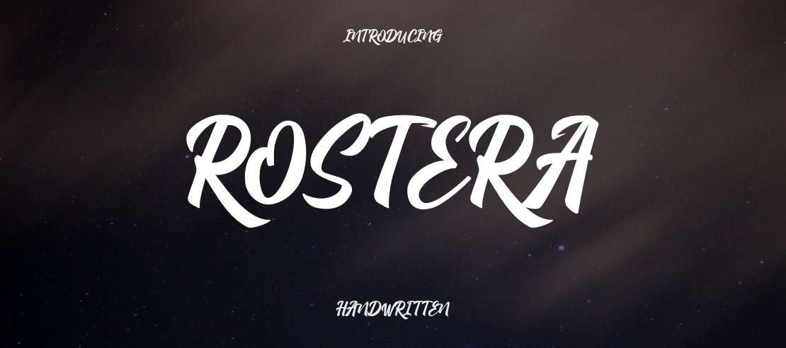 Rostera Font