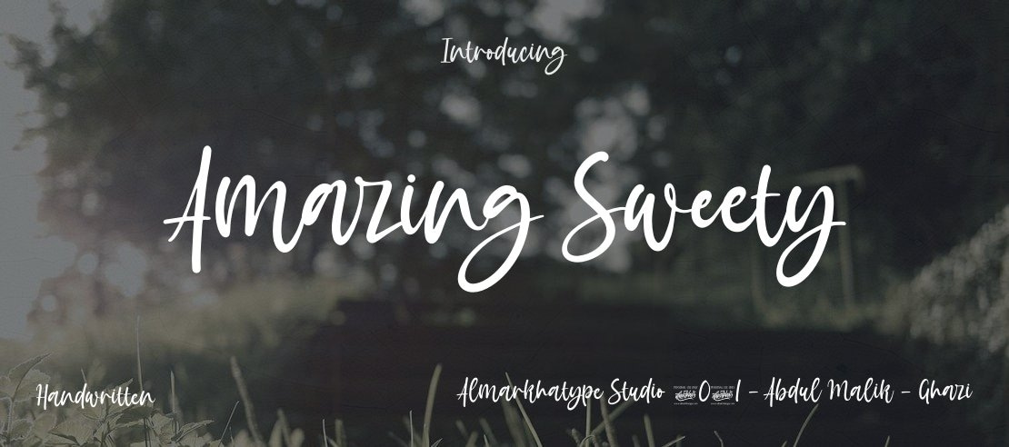 Amazing Sweety Font